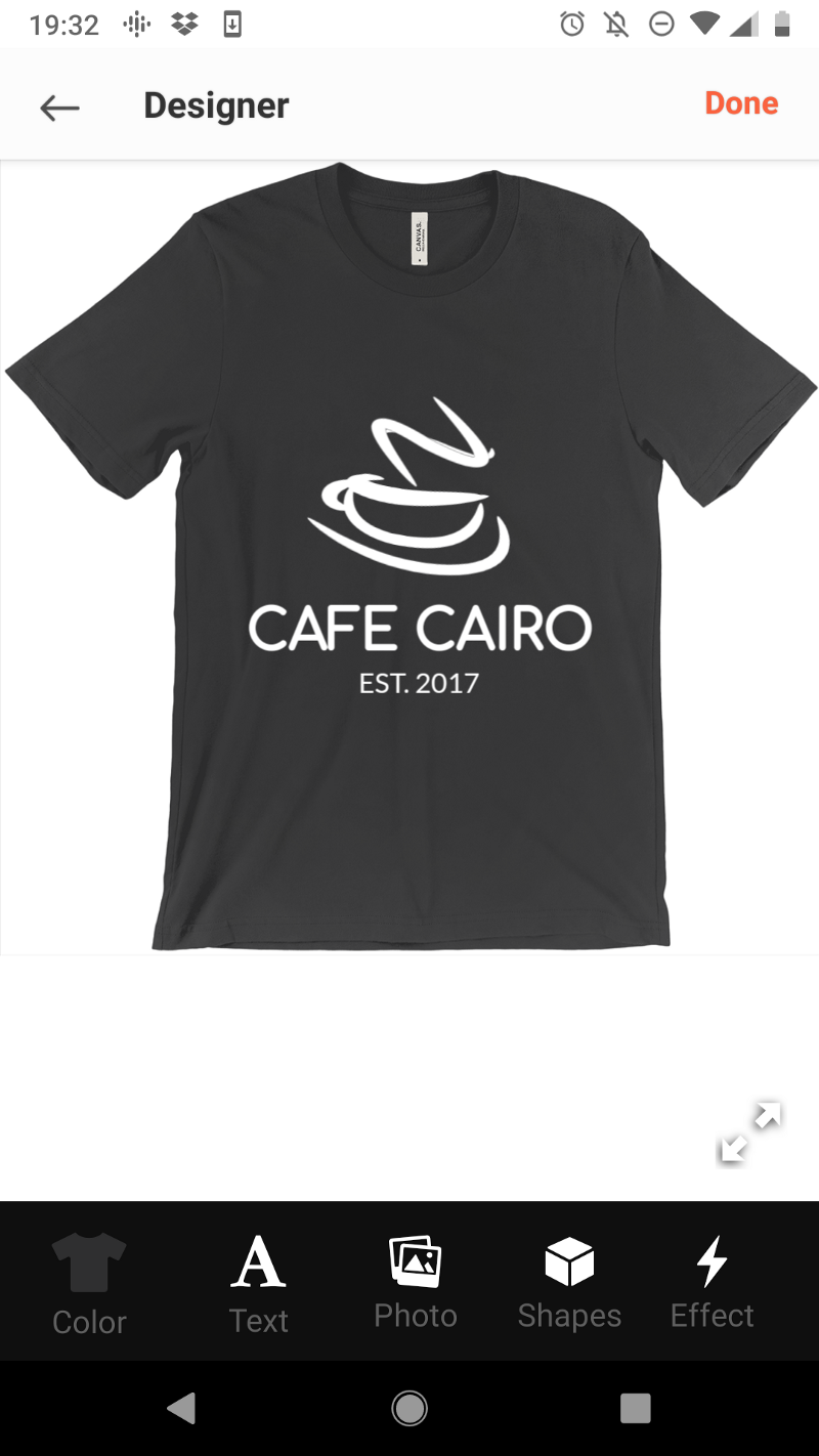 How to design a custom t-shirt for your cafe, bar or restaurant